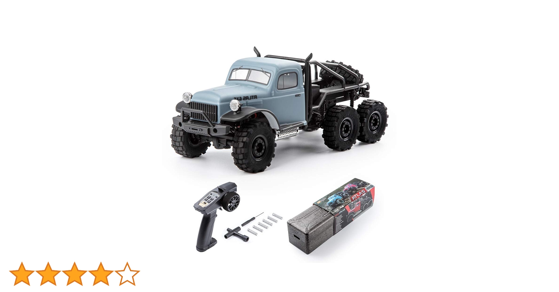 Fms 1:18 Atlas 6X6 Crawler RTR Waterproof Remote Control Car